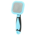 thumbnail image 1 of Cat Brush Painless Massage Hair Removal Needle Comb for Small Medium Large Dogs and CatsBlue, 1 of 9