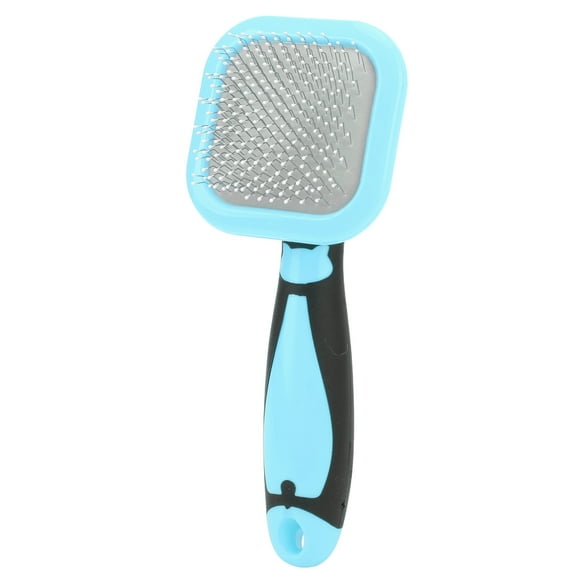Cat Brush, Pet Hair Removal Needle Comb Massage Rubber + Stainless Steel For Dogs For Cats White,Orange,Blue
