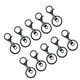 thumbnail image 5 of Toystoory 10pcs / set Llaveros Langosta - Llaveros seguros y elegantes para todos los días El precio es bajo Metal Swimming black Type2 NO2, 5 of 6
