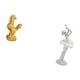 thumbnail image 5 of Escultura de pollo,Escultura de pollo,decoración del hogar,figura de gallo,Figura de escritorio,Estatua de bailarina,adorno de escritorio,decoración del hogar,Estatua de bailarina, 5 of 8