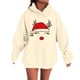thumbnail image 4 of MHFRRA Sudadera con Capucha para Parejas, Divertida y A Juego, de Manga Larga, Estilo Informal y Deportivo Beige, 4 of 5