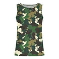 thumbnail image 5 of ALLLIST Sleeveless Mens Tank Tops Summer White Pullover Casual Camouflage Shirts for Men Size S-4XL, 5 of 5