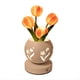 thumbnail image 1 of Lámpara de Escritorio con Luz de Noche de Tulipán y Flores Artificiales con Jarrón Recortado, Carga USB, 3 Colores, Atenuación Continua, Lámpara de Mesa, 1 of 5