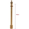 thumbnail image 4 of Valve Stem Extension Pole, Brass Auto Tire Valve Stem Extension Pole Caps Extender Straight Bore Tyre Valve Extension Adaptors(100mm)gold1pcs, 4 of 4