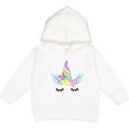 thumbnail image 2 of Inktastic Unicorn Face Toddler Hoodie, 2 of 4