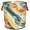 Multicolor 1, variant on ADECORIVY Beautiful Beach Scene Laundry Hamper, Foldable Dirty Clothes Laundry Basket, Palm Trees Flowers Waterproof Storage Bin with Handles for Bathroom, Bedroom, Home