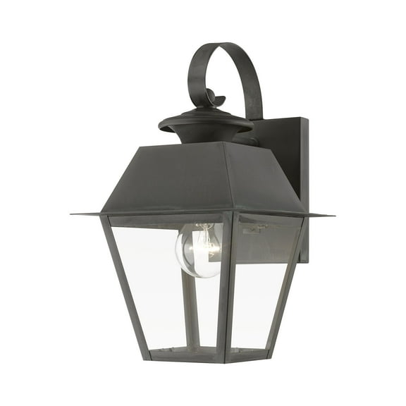 Livex Lighting - Wentworth - 1 Light Small Outdoor Wall Lantern In Classic