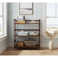 thumbnail image 3 of Eccostyle 3-Tier Bamboo Frame Stackable Bookshelf - Caramel, 3 of 8