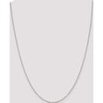 thumbnail image 2 of 14K White Gold Jbsp's 1.1mm Flat Cable Chain (24 X 1.1) Made In Italy 1628-24, 2 of 5