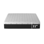 Sealy Essentials Cool-Touch 11” Hybrid Medium-Feel Full Mattress-in-a-Box, Adult