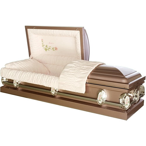 Mom Remembered Steel Casket