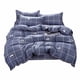 thumbnail image 2 of Ganfancp Juego de Cama de Cuatro Piezas con Estampado Liso, Suave y Transpirable 150X200 Ofertas Del Día Sólo En Línea 1X Sábana 1X Funda Nórdica 2X Funda de Almohada, 2 of 7