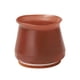 thumbnail image 1 of Protectores Para Patas De Sillas Protector de patas de silla de silicona Antideslizante Tapa de extremo de mesa duradera (marrón marrón) Tmvgtek Libre de BPA, 1 of 5