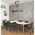 thumbnail image 2 of Westinghouse Iron Hill 3 Light Island Pulley Pendant Oil Rubbed Bronze Finish with Highlights, 2 of 7