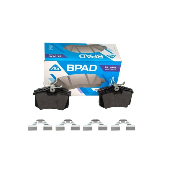 Balatas AG para Auto Traseras para Audi A8 Quattro cáliper doble pistón 2000 a 2003 2 Piezas Nuevas