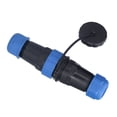 thumbnail image 3 of SP28 IP68 Waterproof Connector, Wide Application Solid Pin Aviation Plug Socket  For Electronic Equipment 9 Pin,10 Pin,12 Pin,14 Pin,16 Pin, 3 of 8