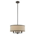 thumbnail image 6 of Livex Lighting - Park Ridge - 4 Light Chandelier in New Traditional Style - 18, 6 of 13