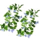 thumbnail image 4 of Vid artificial Morning Glory colgante de follaje falso decoración del hogar planta de vid de simulación, azul 2 piezas sidaley HA8951-03B, 4 of 6