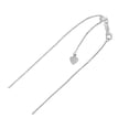 thumbnail image 1 of Adjustable Cable Chain in 14k White Gold (1.0mm) 22 in, 1 of 3