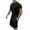 Mens 2 Piece Outfits Sets Black, variant on Mens Big & Tall Outfits 2 Piece Workout Sets M-6X Plus Size Casual Solid Short Sleeve T-Shirts and Shorts Relaxed Going-Out Suits Set