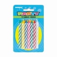 thumbnail image 2 of Unique Party Favors 12 Spiral Candles, Multi, 2 of 2