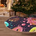 thumbnail image 5 of Balery Donuts1 Printed Christmas Tree Skirt , Merry Christmas Party Christmas Tree Decoration,Adjustable Tree Skirt-30", 5 of 6