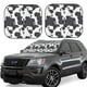 thumbnail image 1 of Balery Black And White Sheeps Parasol para parabrisas de coche de 2 piezas | Parasol plegable para parabrisas delantero de coche para la mayoría de sedanes-Medium, 1 of 6