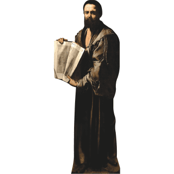 H79531 Euclid Greek Mathematician Father of Geometry Cardboard Cutout Standee Standup