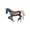 Dark blue, variant on YIEMEEN Fashionable Unicorns Horse Pin Alloy Craft for Work and Social Event