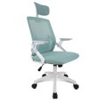 thumbnail image 2 of SAYFUT Office Chair, High Back Ergonomic Desk Chair, Mesh Desk Chair with Adjustable Lumbar Support, headrest and Flip-up Armrests, 2 of 8