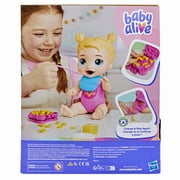 Baby Alive Dinnertime Creations, Blonde Hair Baby Doll Toys for Girls & Boys 3+