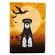 thumbnail image 1 of Bandera decorativa Caroline's Treasures BB4299GF Halloween Schnauzer y Pepper Garden Tamaño Pequeño Multicolor, 1 of 1
