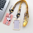 thumbnail image 4 of Anime Snoopy Student Campus Card Cover Document Id Bus Bank Access Control Card Case Accessory Hanging Rope Cute Children Gifts, 4 of 5