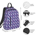 thumbnail image 2 of Balery Skull Flower Mochila Ligera para Hombres y Mujeres – Resistente y Impermeable, Ideal para la Escuela, el Trabajo, los Viajes y el Uso Diario, 2 of 7
