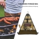 thumbnail image 4 of Bolsa de almacenamiento de vajilla Toystoory organizador de múltiples compartimentos Camping Almacenamiento y organización del hogar Verde oscuro, 4 of 6