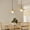 Wood, variant on Arturesthome Nordic Solid Wood Chandelier Dining Room Bedroom Bedside Small Pendant Light