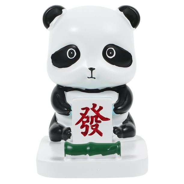 Soporte para teléfono con forma de panda, soporte para teléfono de escritorio, decoración para el hogar y la oficina.