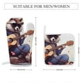 thumbnail image 2 of Raccoon Playing Guitar Heat Resistant Microwave Oven Gloves Set for BBQ Baking Grilling,Baking Gifts Cooks for Women,Housewarming Gifts for New Home, 2 of 6