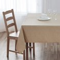 thumbnail image 4 of Teflon Addison 100% Microfiber  Spill Proof and Wrinkle Resistant Tablecloth, 60 x 84 inch, Tan, 4 of 8