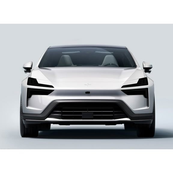 For The BlingLights Tinted Protective Headlight Film Covers for Polestar 4