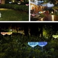thumbnail image 5 of Luces solares LED, luces de fibra óptica, luces de césped comunitarias para exteriores, luces decorativas para jardines y paisajes., 5 of 5