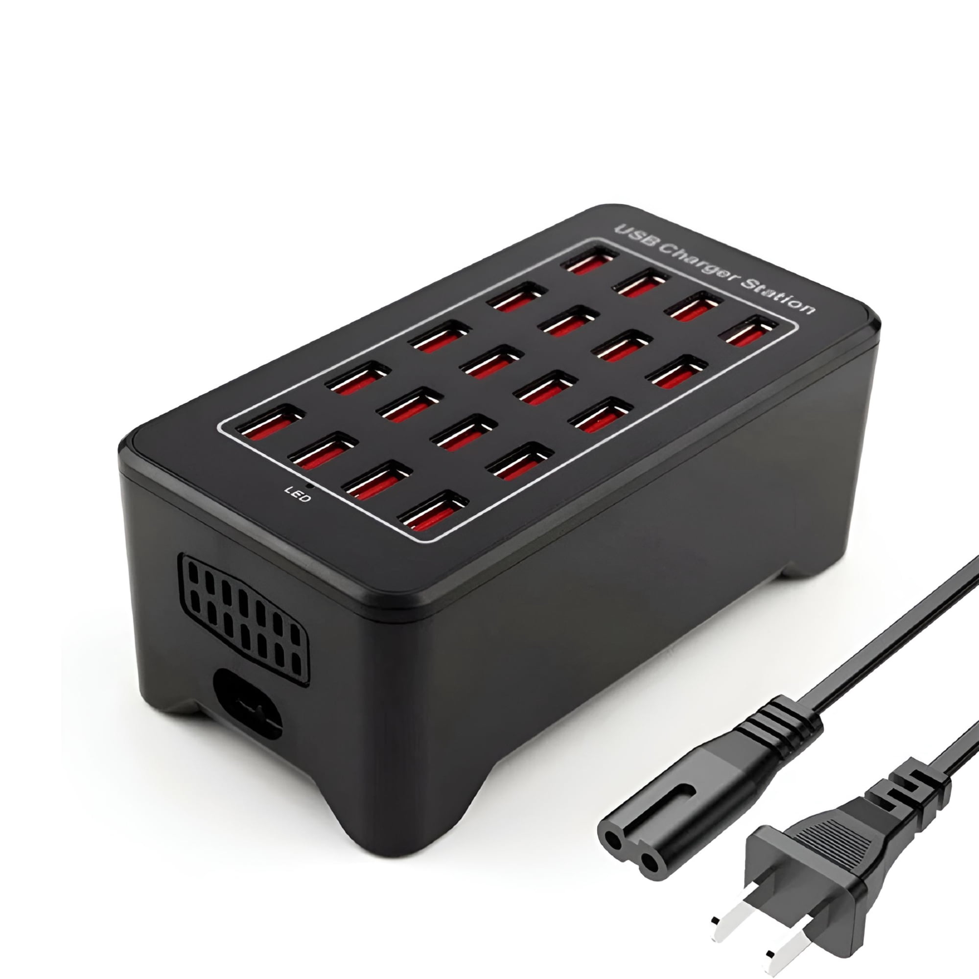 GJX 2026 New Multi Port Usb Charger,30 Port 150W(30A),Desktop Usb Charging Station,Usb Hub Charger with Smart Detect for Multiple Devices