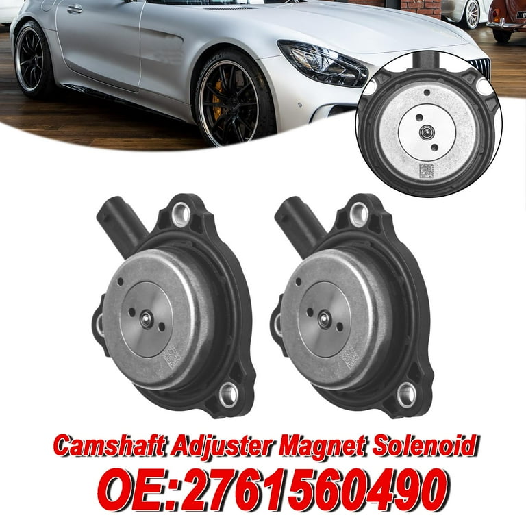 2PC Camshaft Adjuster Magnet Solenoid for Mercedes-Benz C E CL CLS  