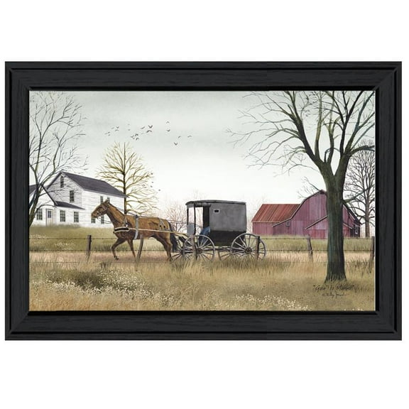 Going to Market by Billy Jacobs Printed Wall Art Wood Multi-Color
