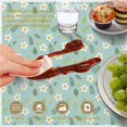 thumbnail image 6 of Pioneer Flower Floral Print Pattern Round Tablecloth 60 X 60 Inch, Wrinkle Resistant Wipeable Table Cloth for Kitchen Dining Picnic Patio Party, 6 of 6