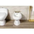 thumbnail image 4 of Kingston Brass KB322AL Victorian Three-Handle Bidet Faucet, Polished Brass, 4 of 5