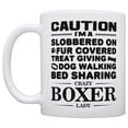 thumbnail image 2 of ThisWear Dog Lover Gifts for Women Crazy Boxer Lady Dog Mom Owner 11 ounce Coffee Mug, 2 of 4
