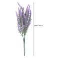 thumbnail image 3 of Flores Artificiales, Manojo de Flores Artificiales Falsas, Flores Artificiales Lavanda DIY Planta de Arte Floral Boda Falsa Ramo de Novia Fiesta Decoración de la Oficina en casa(Púrpura) Unbranded JY16902-01, 3 of 7