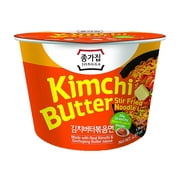 Jongga Kimchi Butter Stir-Fried Noodles 4.87oz x 6
