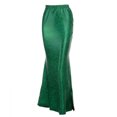 thumbnail image 4 of Diconna Jupe Longue Taille Haute Imprimé Écailles de Poisson pour Femme, 4 of 8